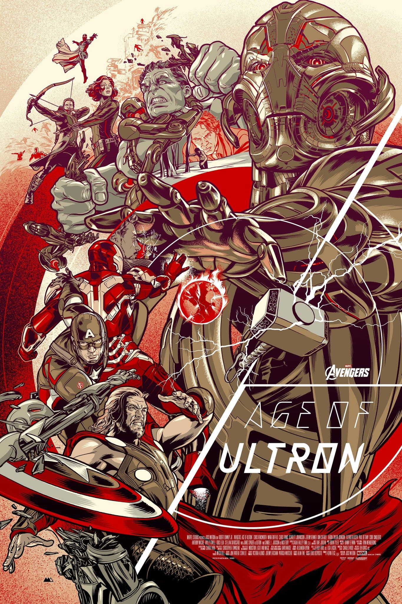 Avengers: Age of Ultron (Variant Edition) - Collectible Marvel Movie DVD/Blu-ray for Superhero Fans & Action Movie Lovers - Perfect for Home Entertainment & Marvel Collections