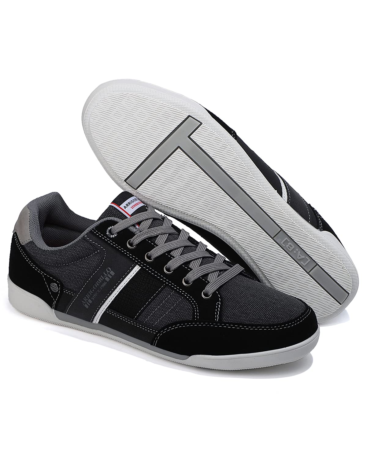 ASTERO Men's Fashion Sneakers - Casual PU Leather Walking Shoes for Comfort & Style - Perfect for Daily Wear, Work, and Outdoor Activities
