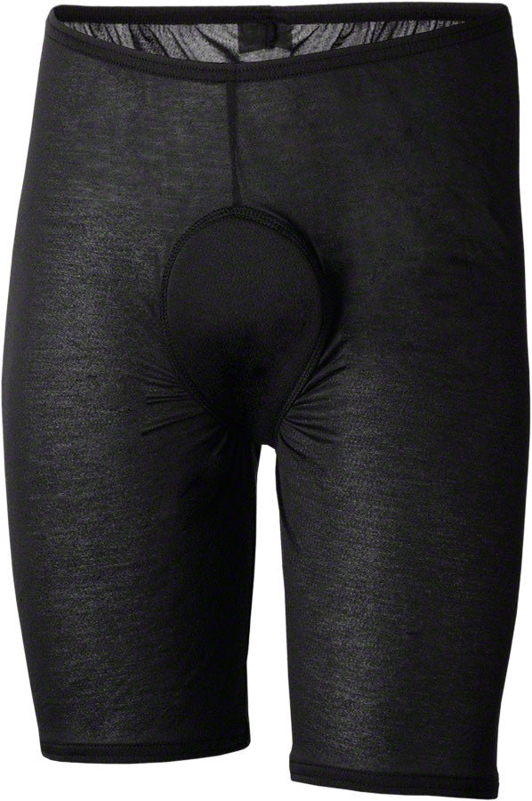 Andiamo Men's Padded Cycling Shorts - Black XL, Breathable Lycra Bike Shorts with Comfortable Liner for Road & Mountain Biking, Gym Workouts & Outdoor Sports
