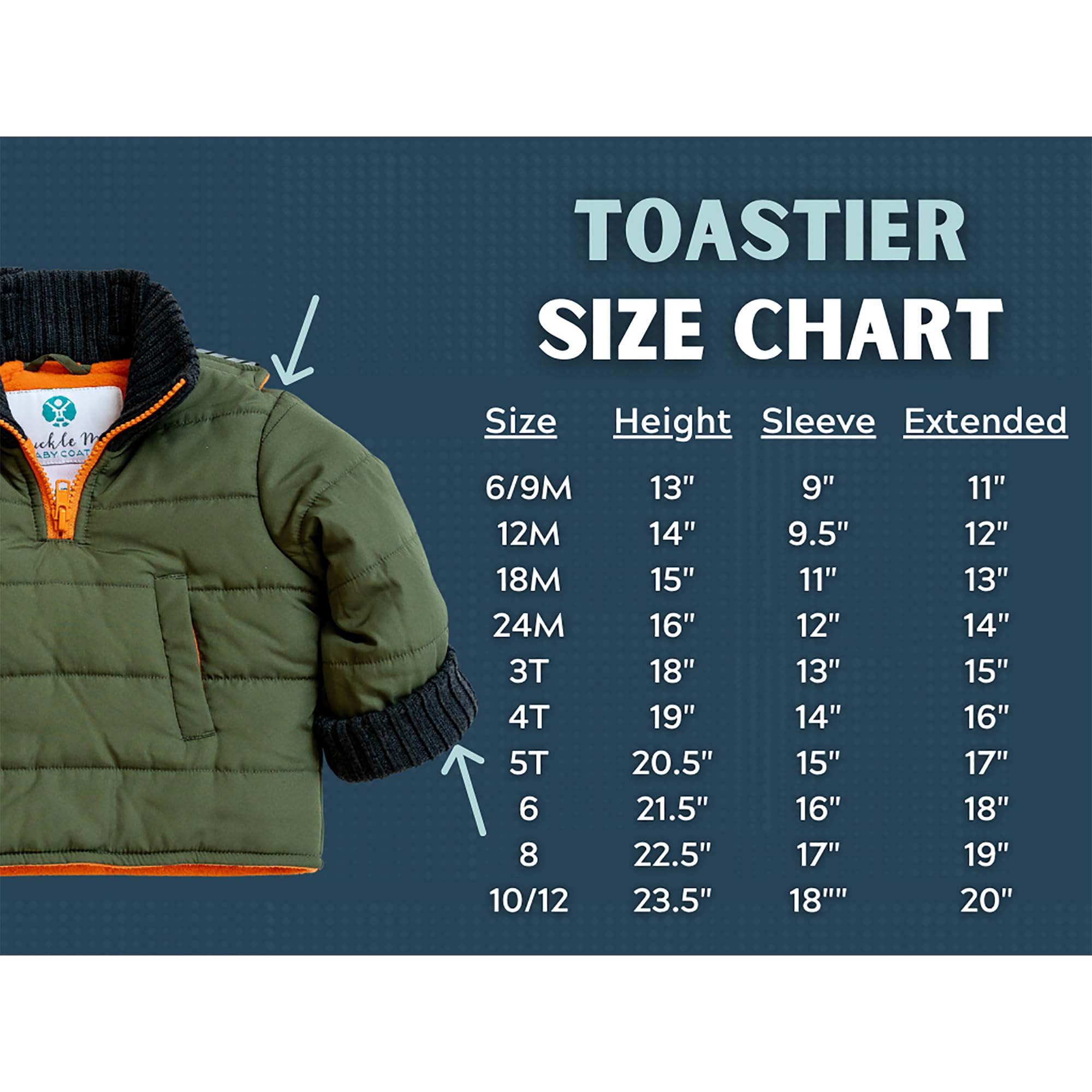 Buckle Me Baby Winter Coat - Safe & Warm Car Seat Jacket for Boys & Girls (6 Months to 6 Years) | Shark Tank Featured | Perfect for Winter Outings & School Drop-offs