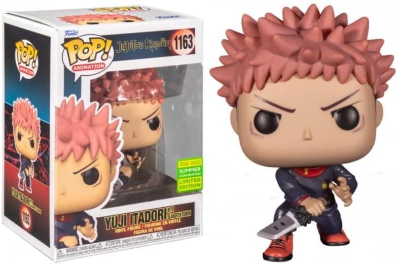 Jujutsu Kaisen Yuji Itadori with Slaughter Demon Exclusive #1163 Action Figure - Anime Collectible for Display & Cosplay