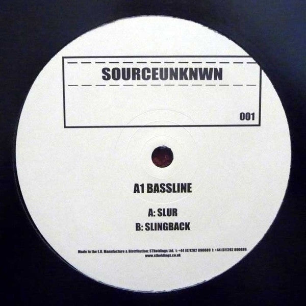 A1 Bassline Slur 12 - Premium Electronic Music Track for DJs & Producers | Perfect for Clubs, Mixing & Live Performances