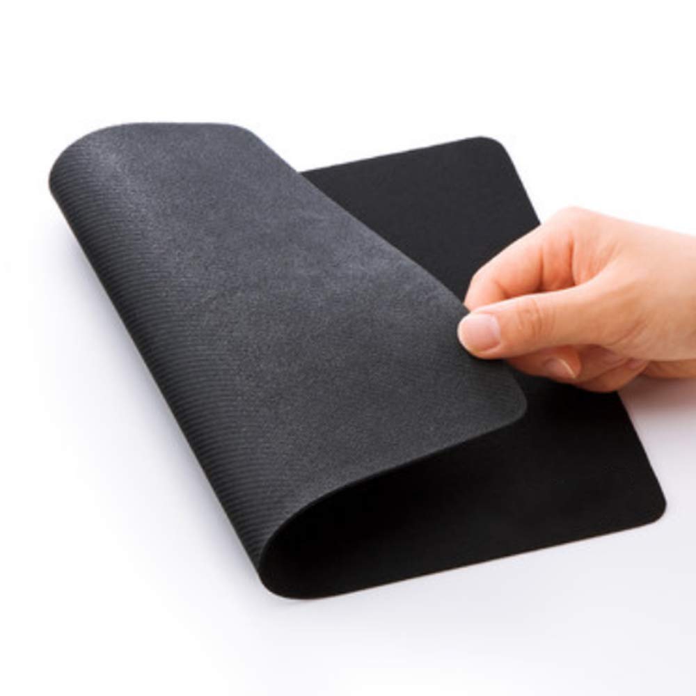Large Space-Themed Gaming Mouse Pad (7.9x9.5 Inch) - Astronaut Baby on Saturn Planet with Star Light Universe Design - Non-Slip Rubber Base for Computer, Laptop, Office & Home Use - Available in Black, White & Red - Perfect for Gamers, Programmers & Office Workers
