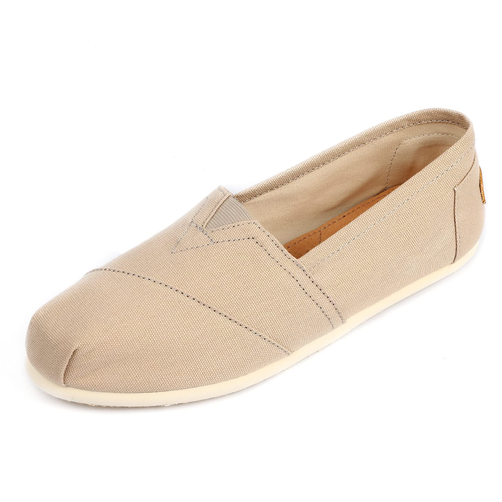 Women's Slip-On Canvas Ballet Flats - Classic Casual Sneakers & Loafers for Everyday Wear | Perfect for Walking, Work, and Casual Outfits