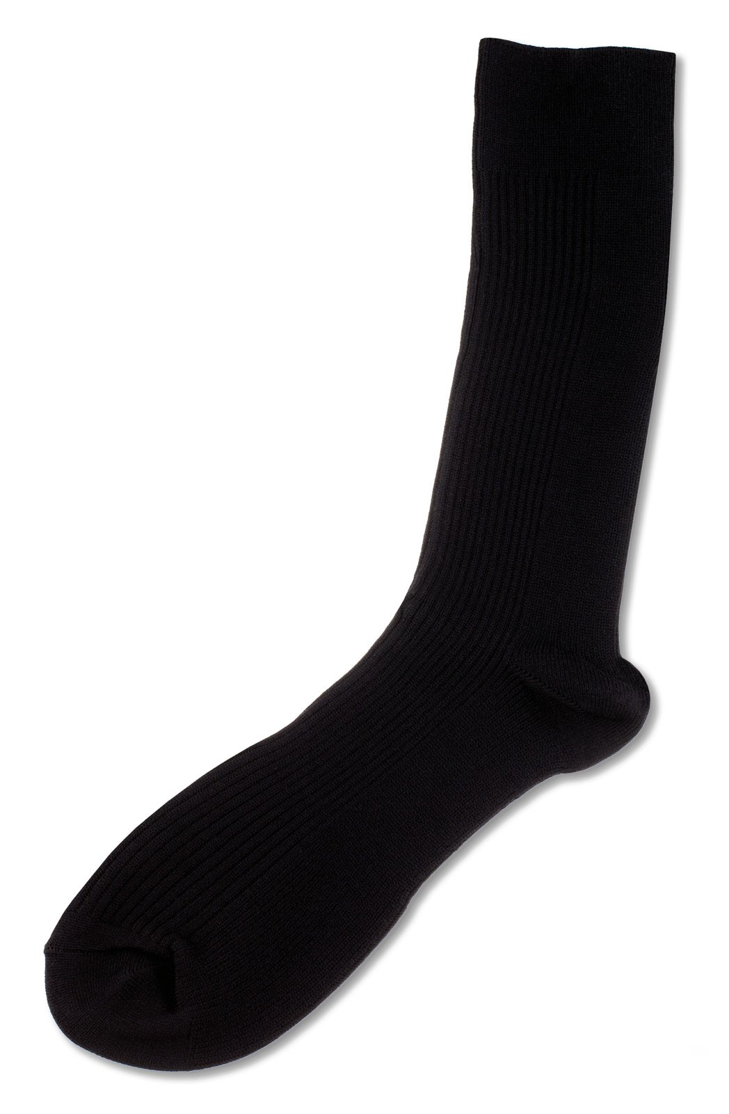 Prestige Medical 12 Inch Long Nurse Compression Socks - Black | Graduated Support for Nurses, Healthcare Workers & Travelers | Improves Circulation & Reduces Leg Fatigue