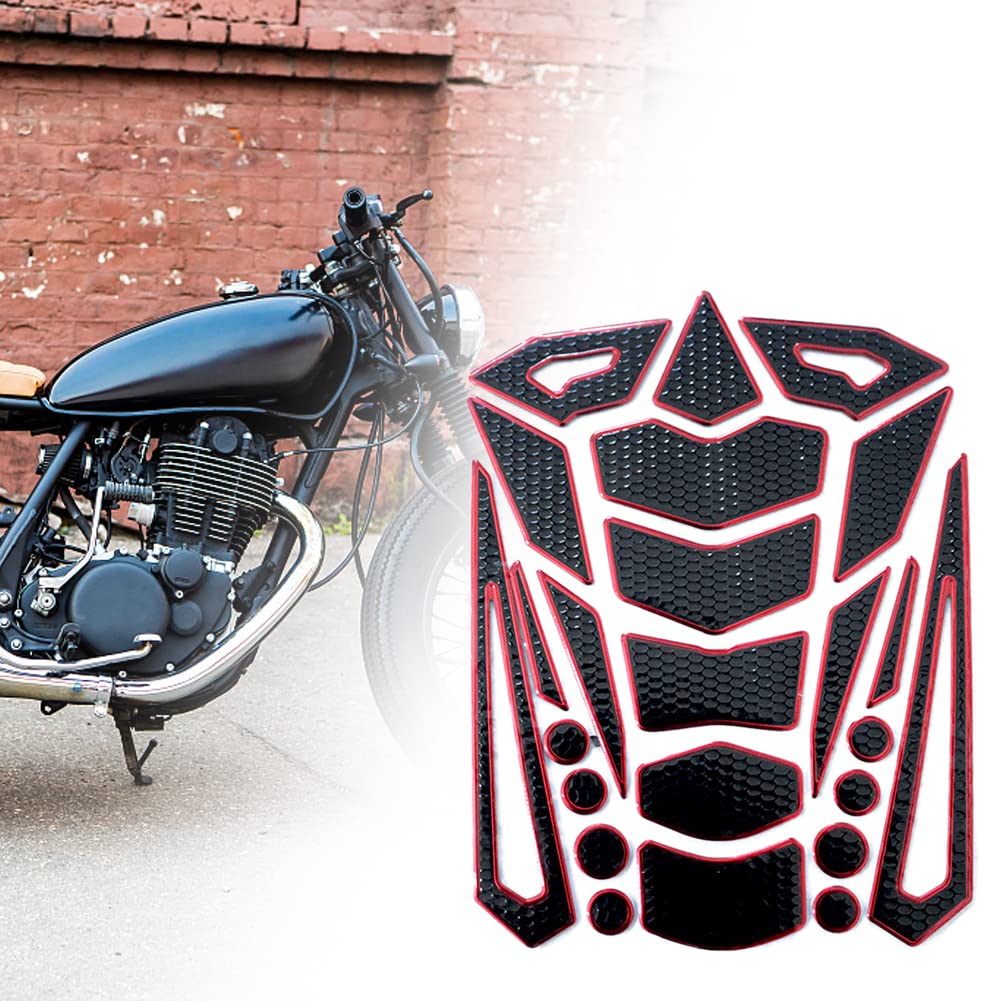 Motorcycle Tank Protector Sticker - Self-Adhesive Scratch Repair for Motorbike Styling & Protection - Perfect for Bike Customization & Hood Protection