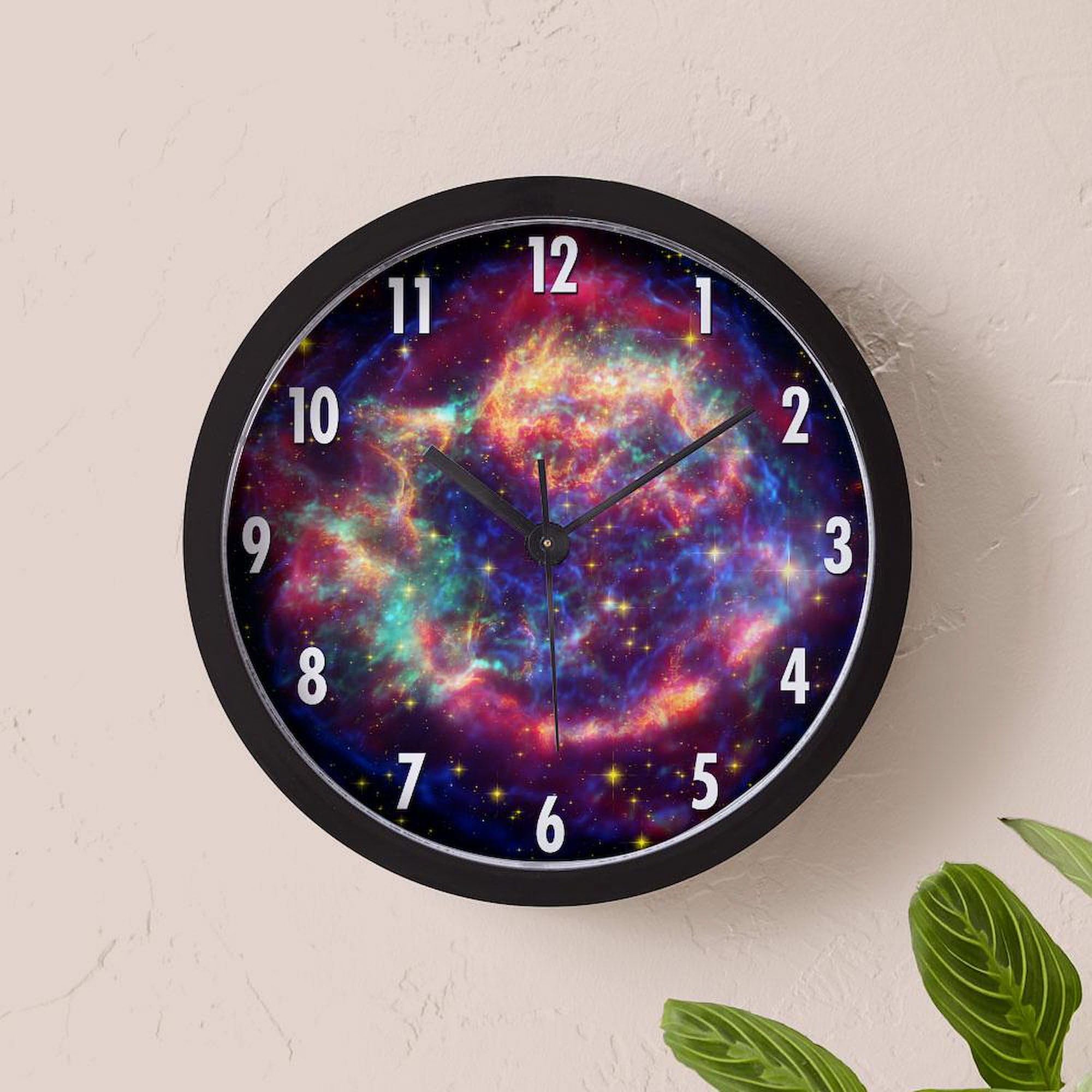 Cassiopeia 10-Inch Wall Clock - Elegant Home Decor for Living Room, Kitchen, or Office - Perfect for Timekeeping and Stylish Interior Design