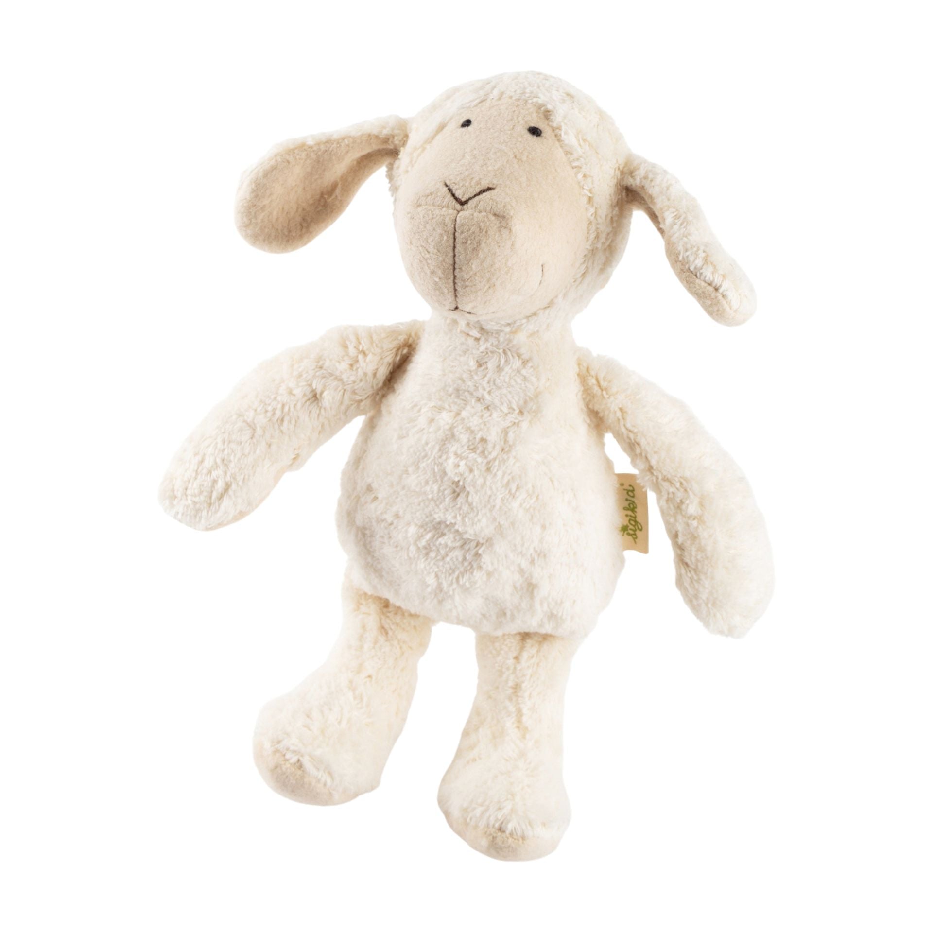 Organic Sheep Plush Toy - Soft Cuddly Stuffed Animal for Kids & Babies | Perfect for Nursery Decor, Baby Shower Gifts & Comforting Sleep Companions