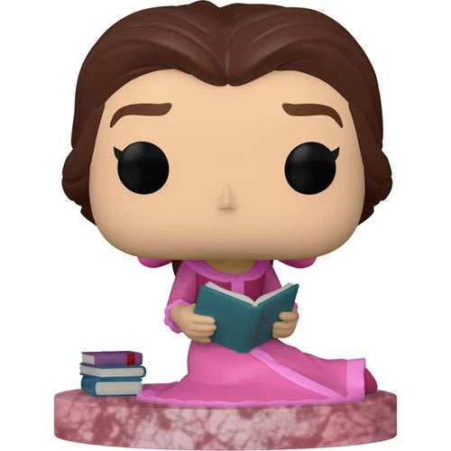 Disney Ultimate Princess Belle Pop! Vinyl Figure #1021 - Collectible Toy for Disney Fans, Perfect for Display, Gifts & Home Decor