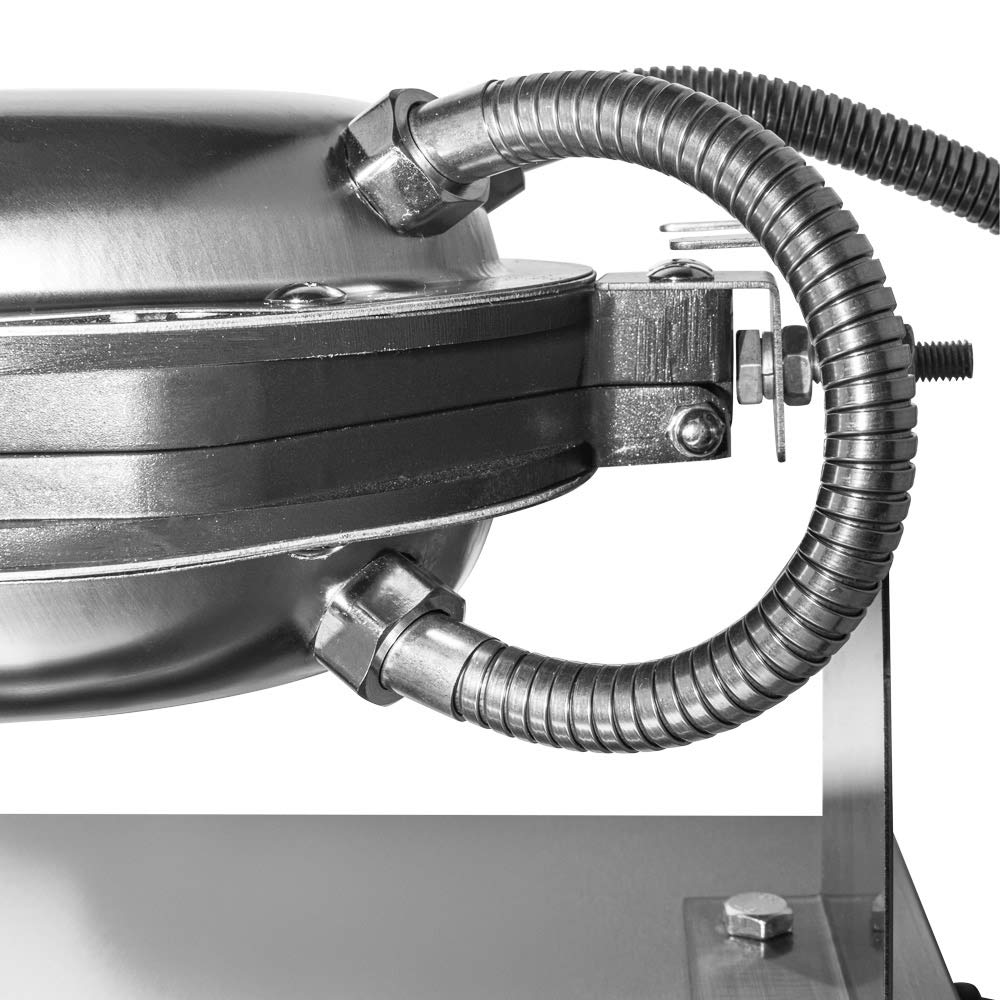Electric Bubble Waffle Maker Machine - 110V Non-Stick Manual Waffle Iron for Homemade Egg Puffs & Bubble Waffles - Perfect for Breakfast, Desserts, and Party Snacks