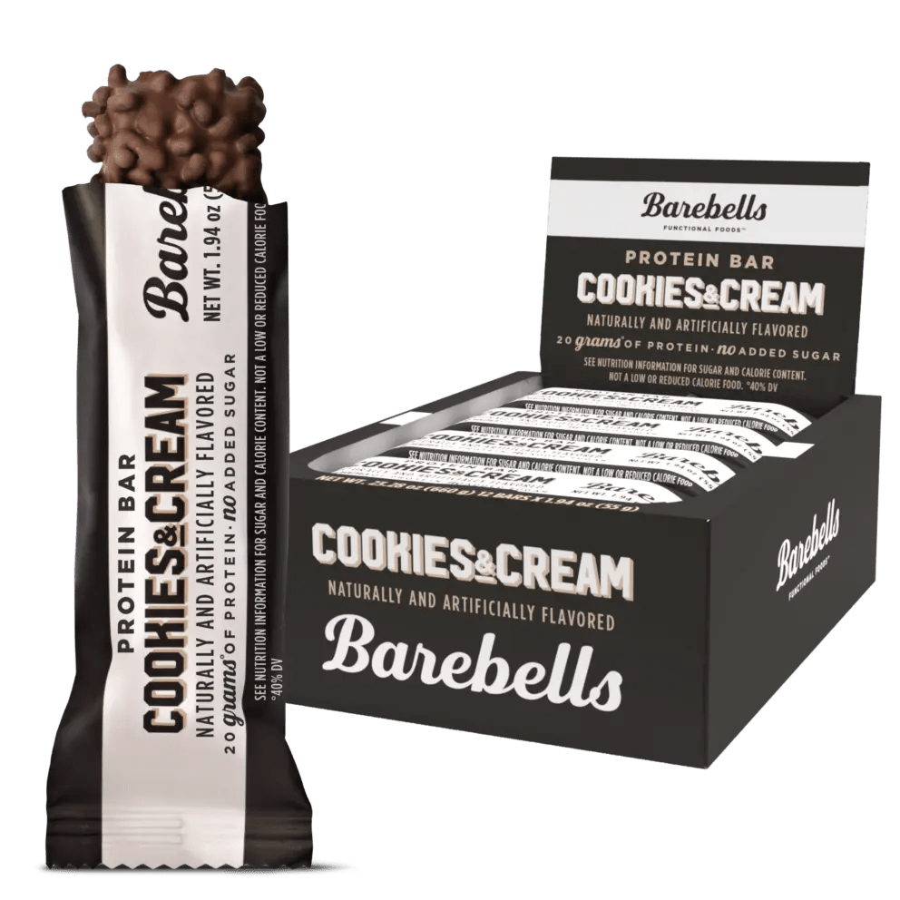 Barebells High Protein Bar 12 Pack - Delicious Low Sugar Snack for Fitness, Gym & On-the-Go Energy Boost
