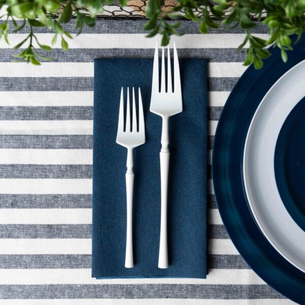 Premium 20-Pack Disposable Paper Napkins - Navy Blue for Parties, Picnics & Everyday Dining | Eco-Friendly & Absorbent