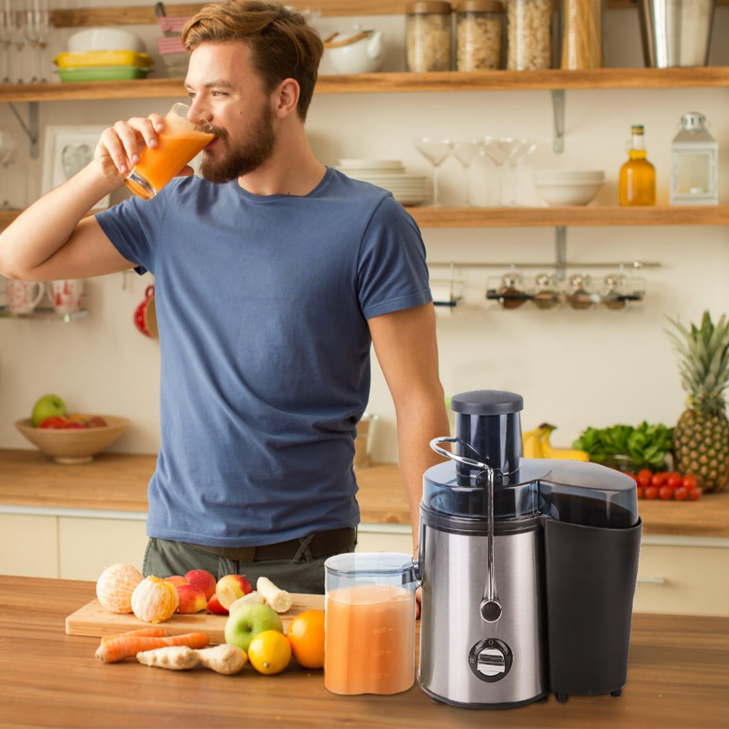 1000W High-Speed Centrifugal Juicer Extractor - Wide 2.6