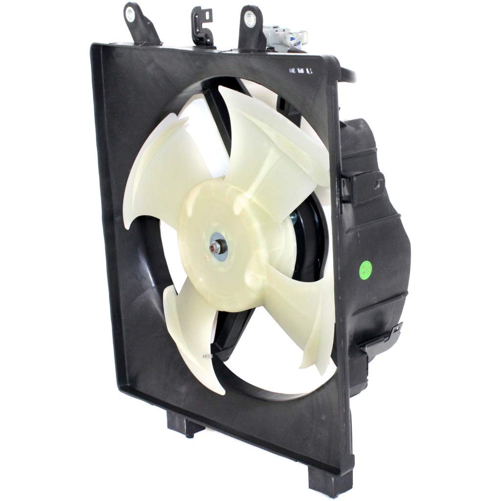 2001-2005 Honda Civic AC Condenser Fan Assembly - Single Fan Replacement for HO3113114 & 38616PMMA01 | Perfect for Cooling System Repair & Summer AC Maintenance