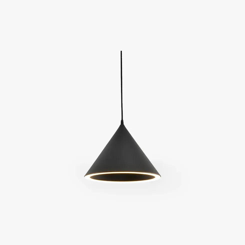 Modern Creamy White Cone Pendant Light - Stylish Ceiling Lighting for Kitchen, Dining Room, and Bedroom Decor