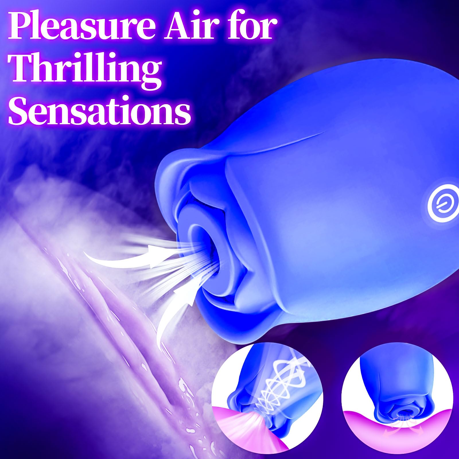 Rose Sucking Toy for Women - Couples Gift for Intimate Play