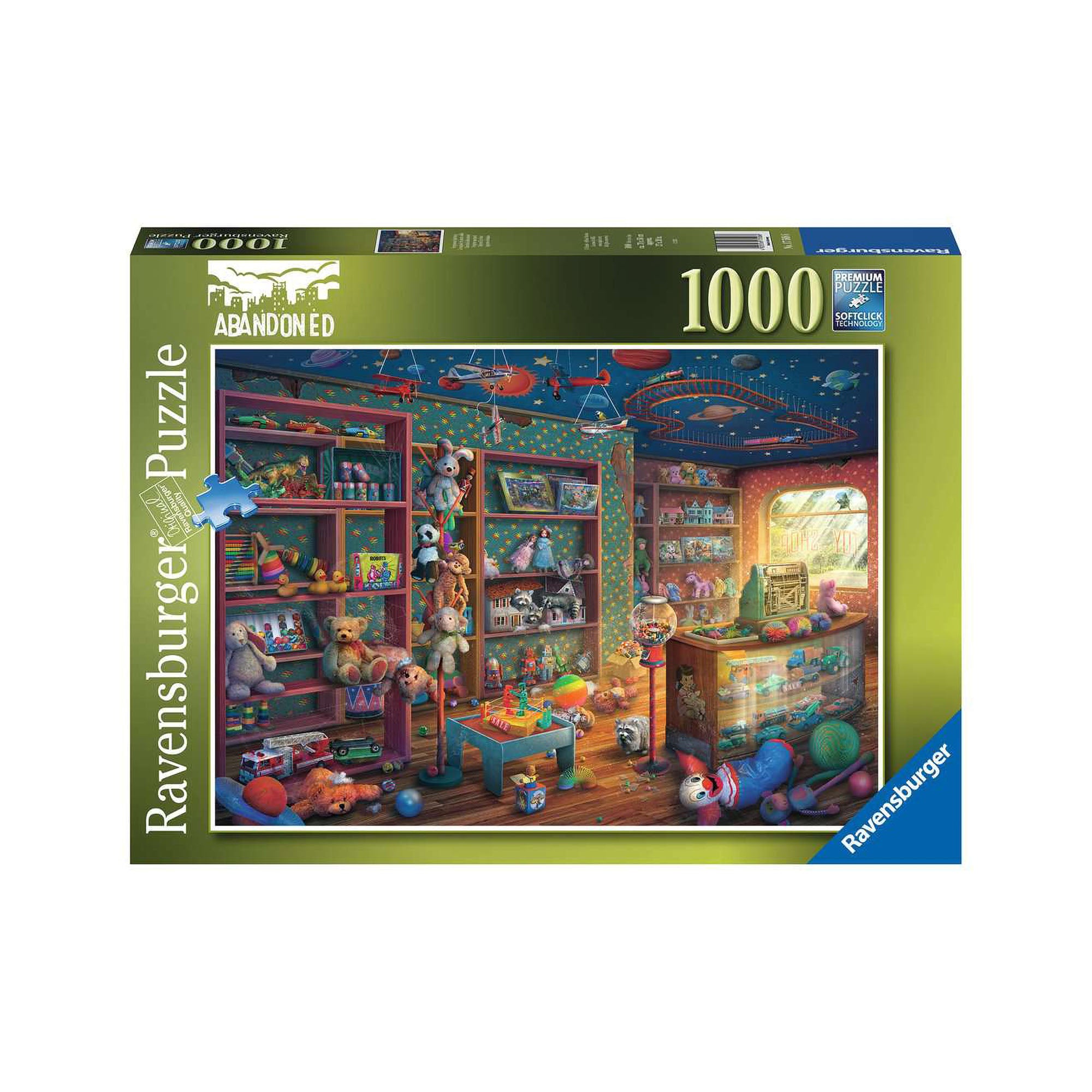 1,000 Piece Jigsaw Puzzle for Adults - Challenging & Fun Brain Teaser - Tattered Toy Store - Perfect for Family Game Night & Stress Relief