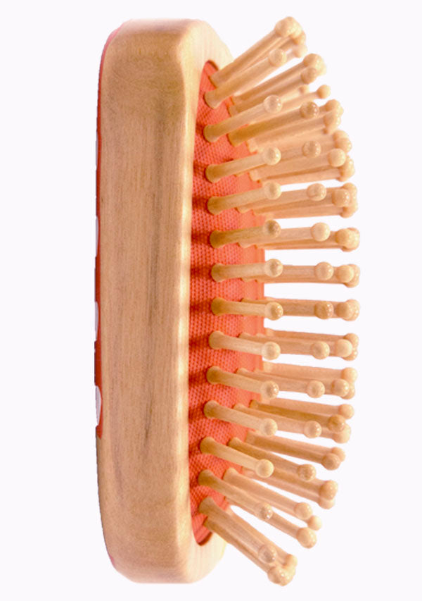Flame Bird Detangling Hair Brush for Women & Kids - Pain-Free Knot Remover for Curly, Wet & Dry Hair - Perfect for Home, Travel & Salon Use