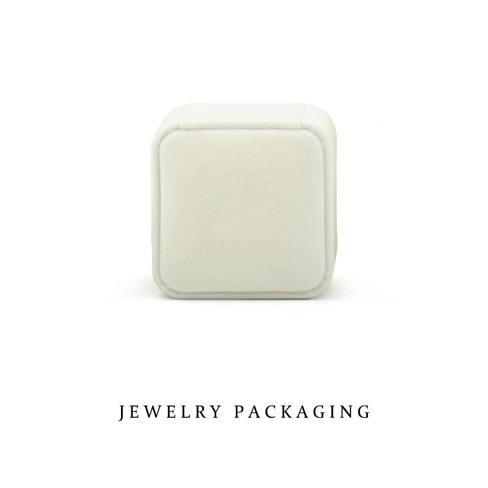 Elegant Velvet Jewelry Gift Box for Earrings - Perfect Christmas & Thanksgiving Present - Jewelry Storage & Display Case for Women's Accessories