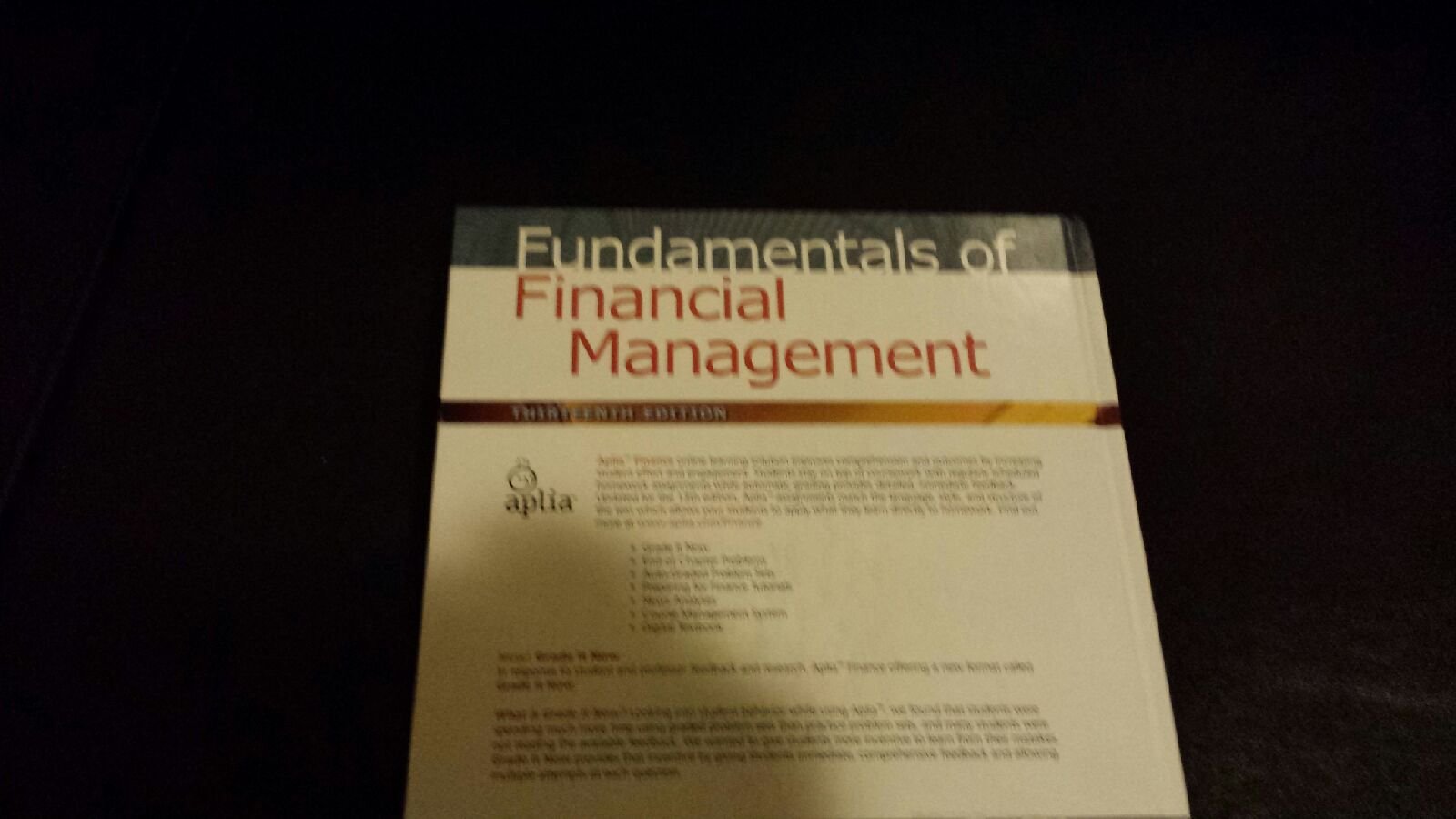 Fundamentals of Financial Management Textbook with Thomson ONE - Business School Edition | Finance Study Guide for College Students & Professionals | Perfect for MBA Courses & Self-Study