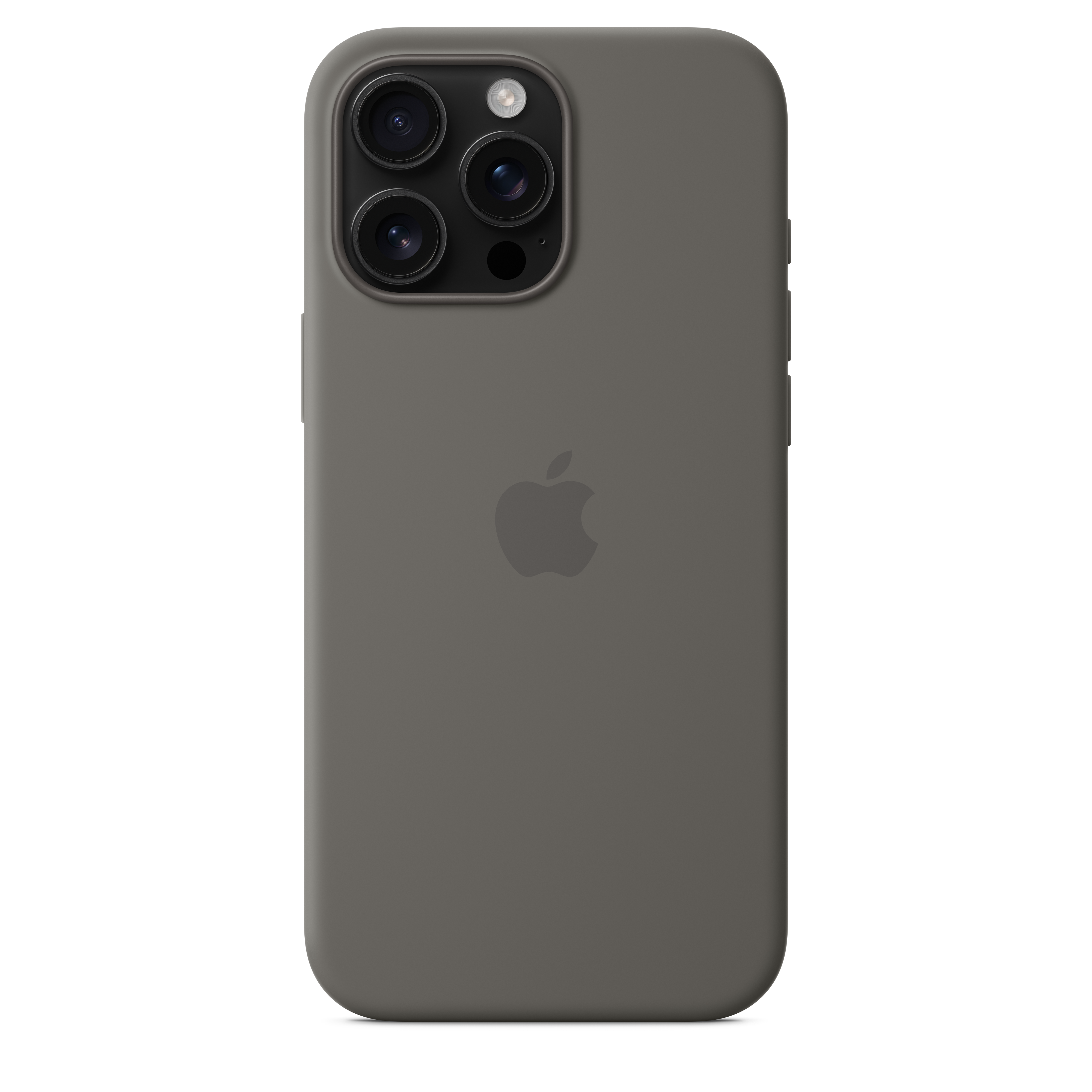 Premium Silicone Case with MagSafe for iPhone 16 Pro Max - Stone Gray | Slim Protective Cover for Everyday Use, Work & Travel
