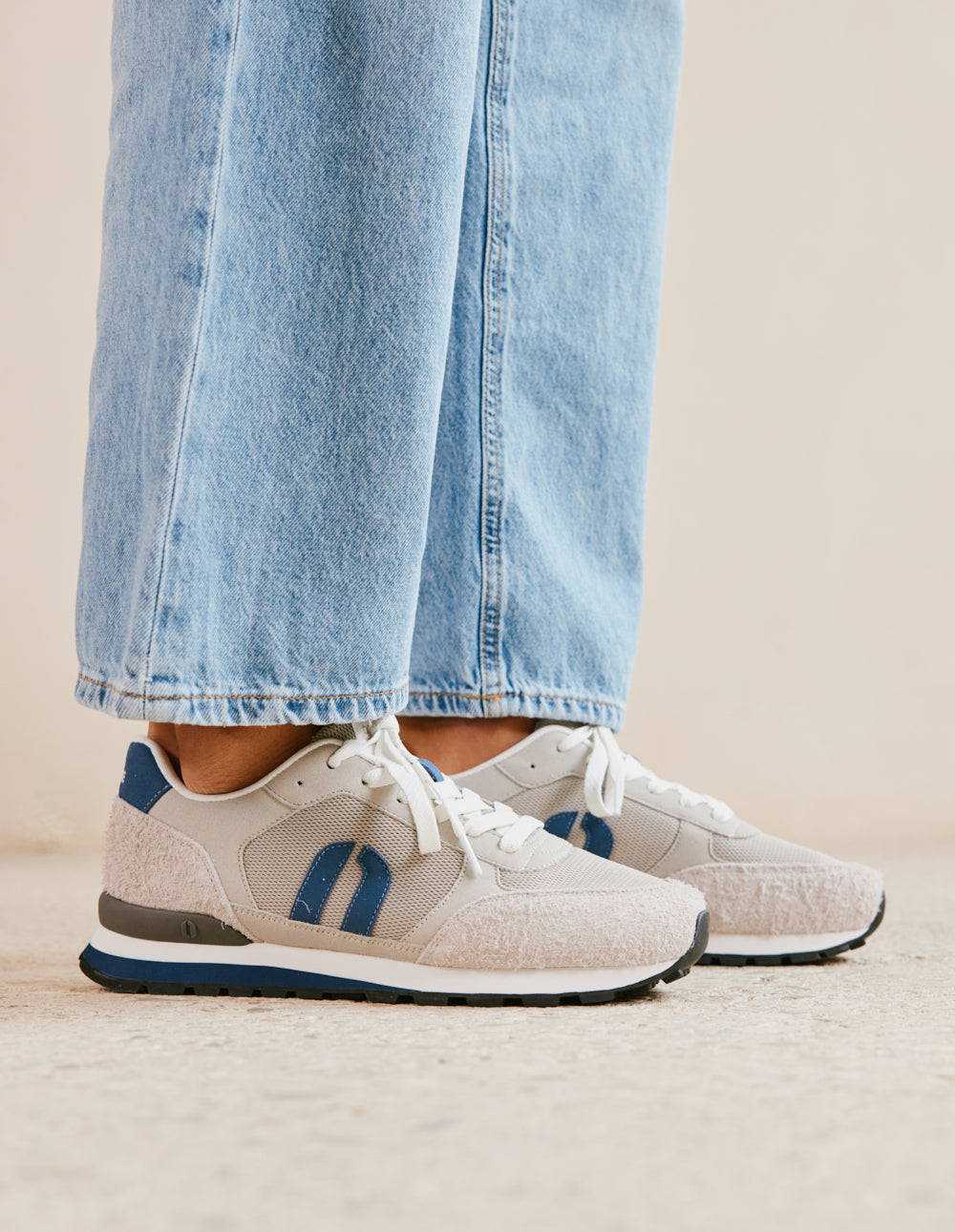 Adrien Low Baskets in Petrol Gray - Stylish Casual Sneakers for Everyday Wear, Work & Travel