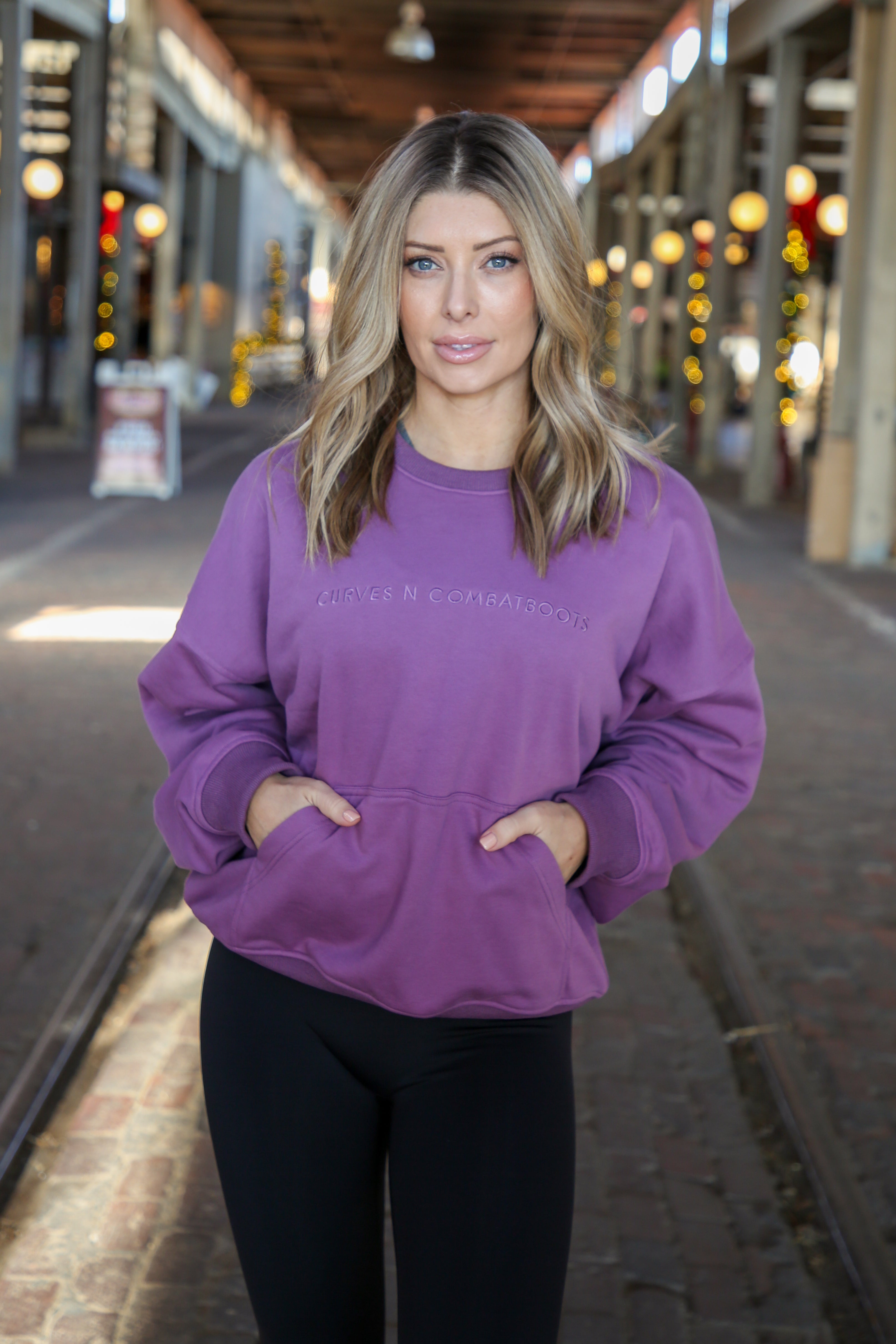 Purple Crewneck Sweatshirt for Men & Women | Soft & Comfortable Casual Wear | Perfect for Everyday Outfits, Gym, and Lounge