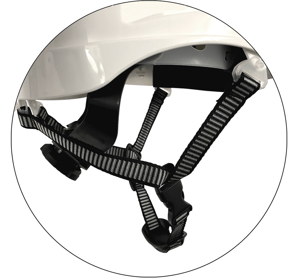 Hellberg Hard Hat with Earmuffs & Clear Visor Kit - EN397 Certified Safety Helmet for Construction & Industrial Work