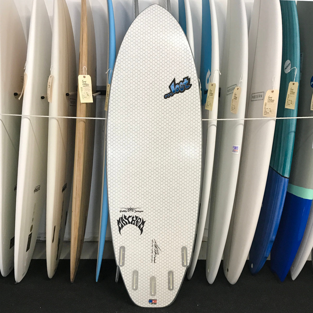 Libtech Lost Puddle Jumper 5'11 Surfboard - FCSII Compatible - High Performance Shortboard for All Wave Conditions - Perfect for Beach Breaks, Point Breaks and Everyday Surfing