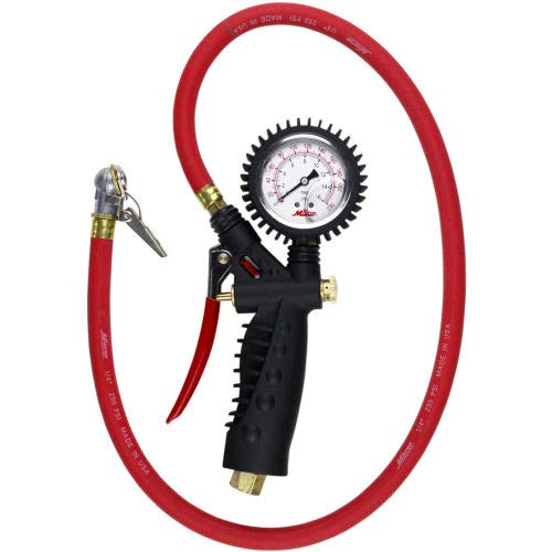 Milton Pro 230 PSI Analog Pistol Grip Inflator with Gauge & Ball Chuck - 36