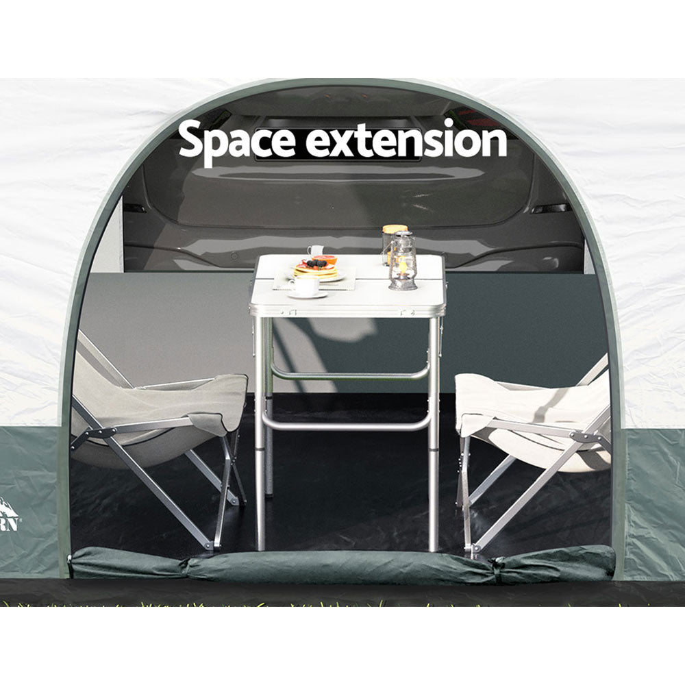 Weisshorn SUV Camping Tent - Portable Rear Extension Canopy for Car, 4WD & Outdoor Adventures - Perfect for Family Camping, Road Trips & Outdoor Exploration
