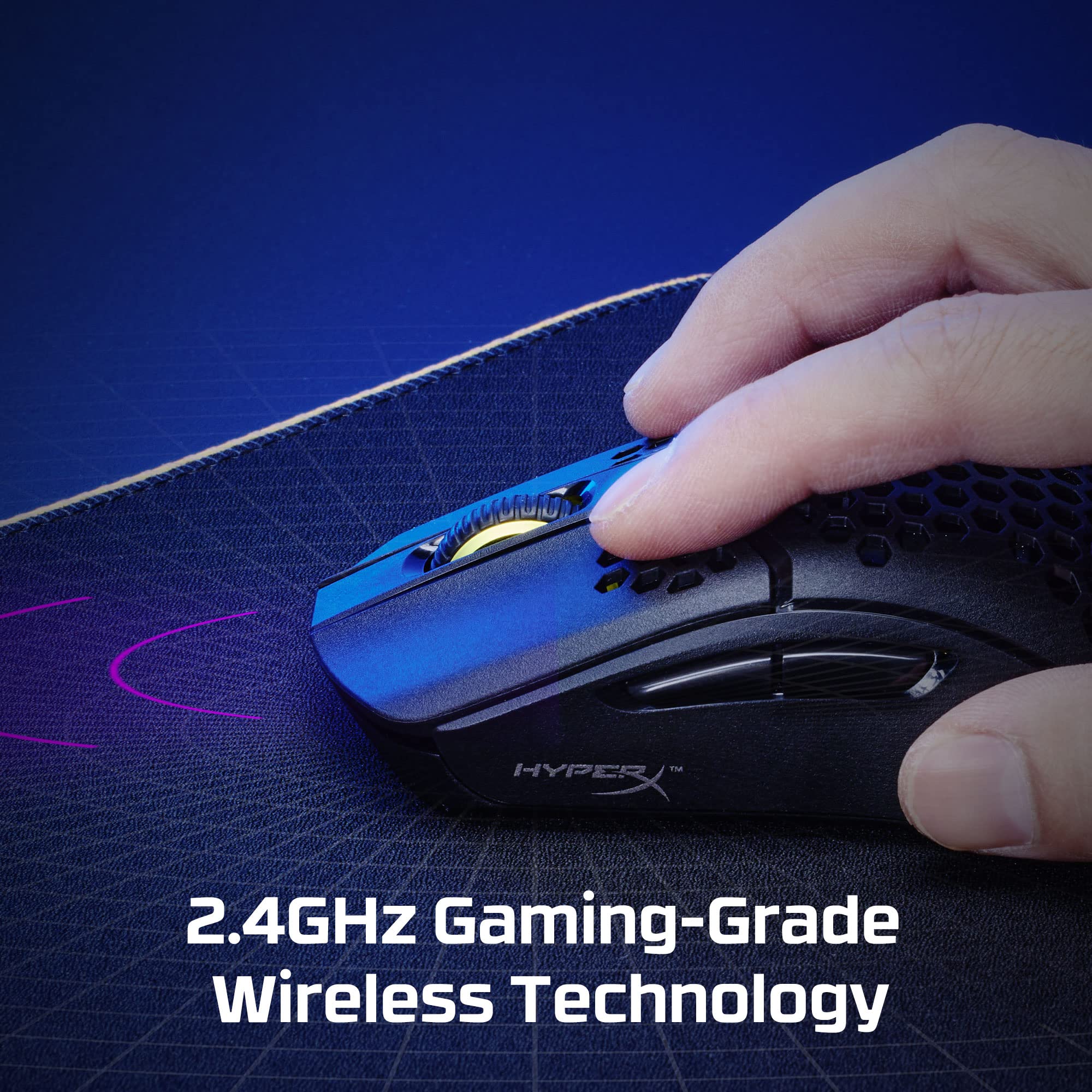 HyperX Pulsefire Haste Gaming Mouse & Alloy Origins 60 Mechanical Keyboard - Ultra Compact 60% Design, RGB Backlit, PBT Keycaps | Perfect for FPS, MOBA & Esports Gaming | NGENUITY Software Compatible