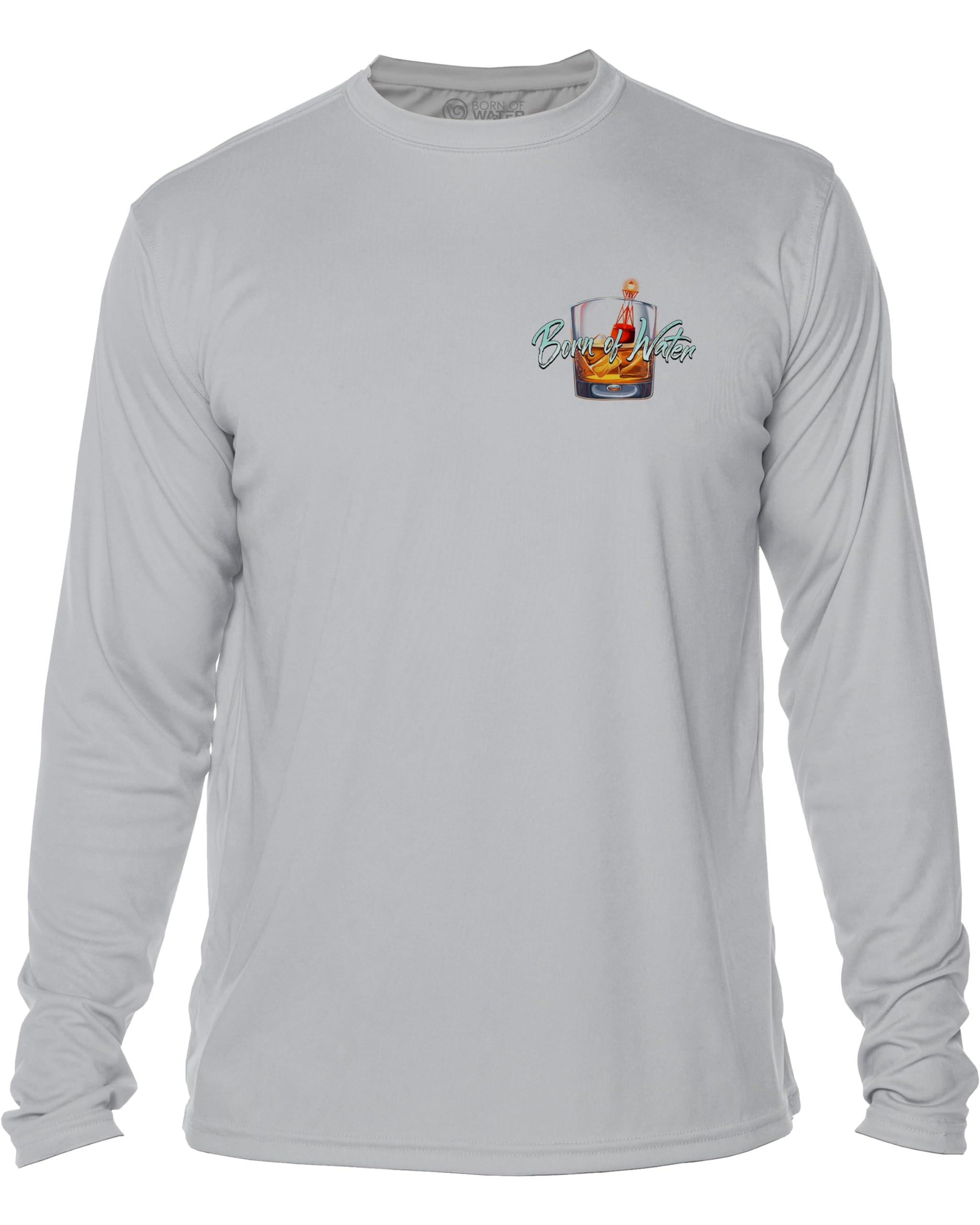 Dive Bar Men's UV Protection Long Sleeve Shirt for Outdoor Activities and Beachwear