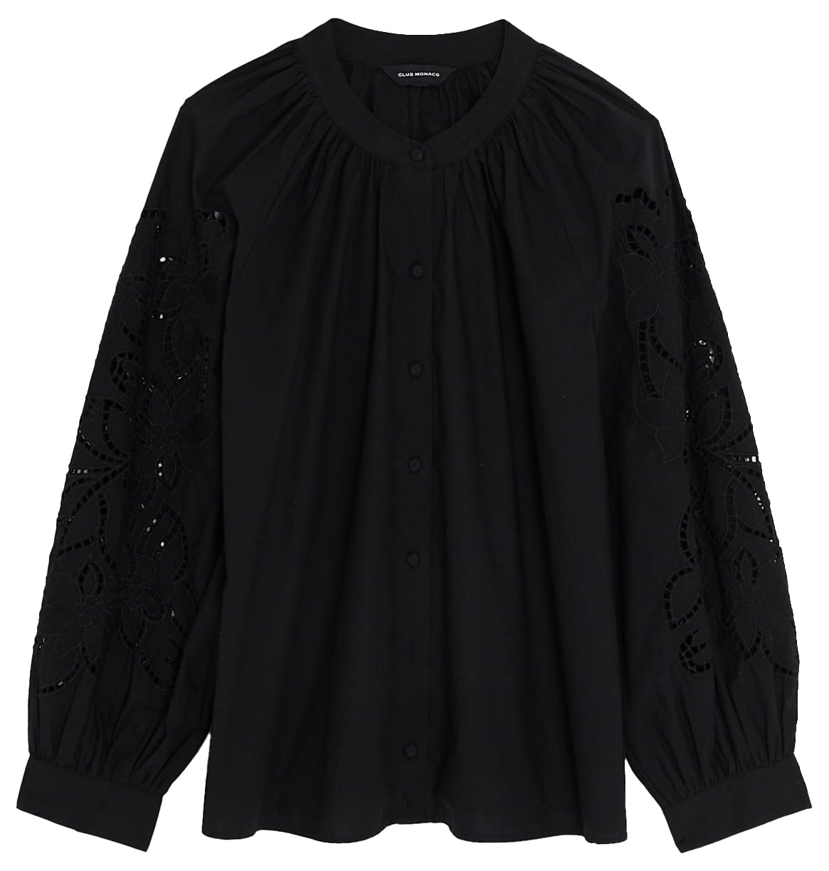 Club Monaco Women's Signature Linen Shirt - Breathable Summer Blouse for Work & Casual Wear | Office Outfit & Weekend Style Essential