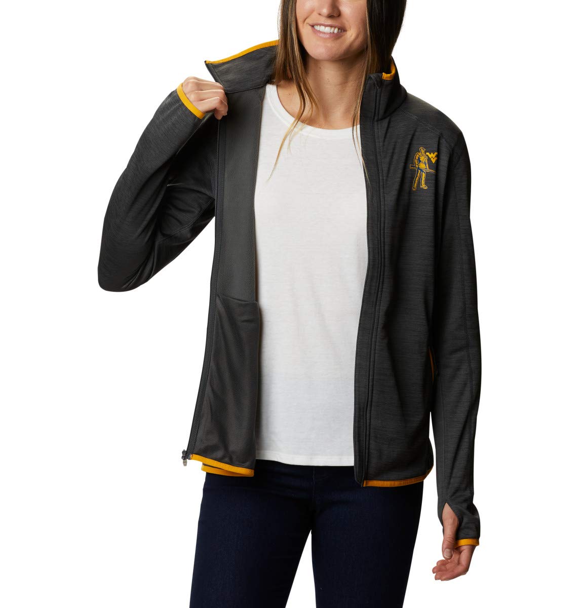 Columbia Women's Sapphire Trail Fleece Jacket - Lightweight Hiking Fleece for Outdoor Adventures | Warm & Comfortable for Trail Running, Camping & Fall Layering