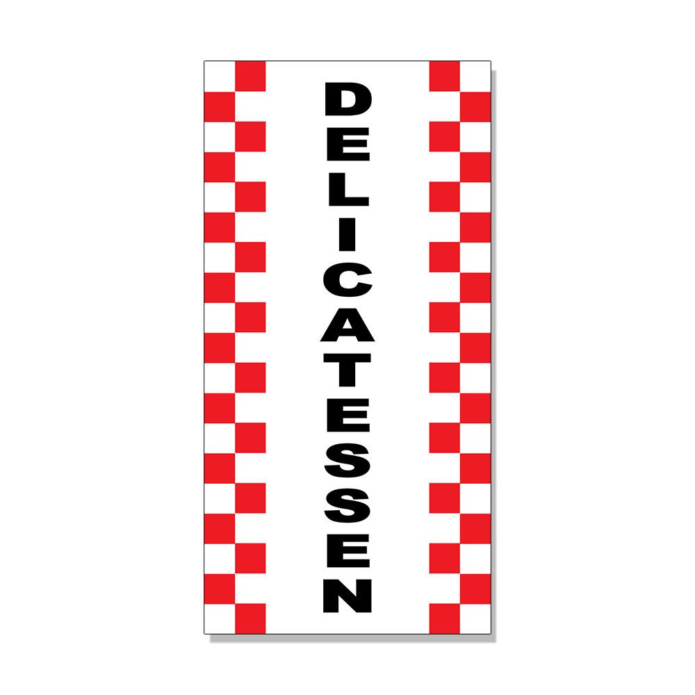 Premium Black Food Bar Restaurant & Food Truck Decal Sticker - Durable Vinyl Sign for Any Surface | Perfect for Delicatessen, Cafe Windows, Food Trucks & Commercial Storefronts