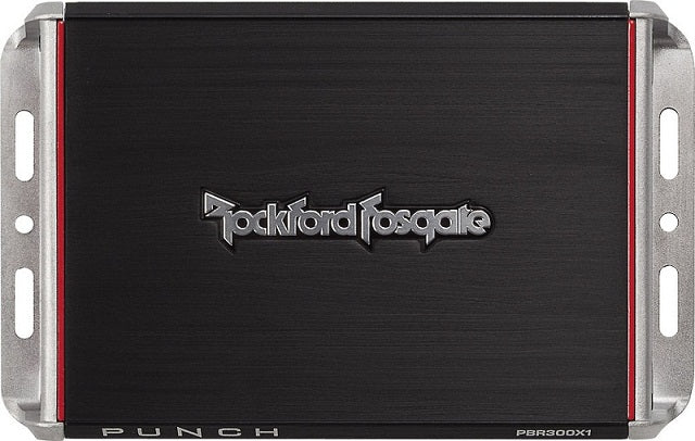 Rockford Fosgate PBR300X1 300W Marine Amplifier - High Power Car Audio Amp for Boats, Cars & Trucks - Perfect for Outdoor Adventures & Road Trips