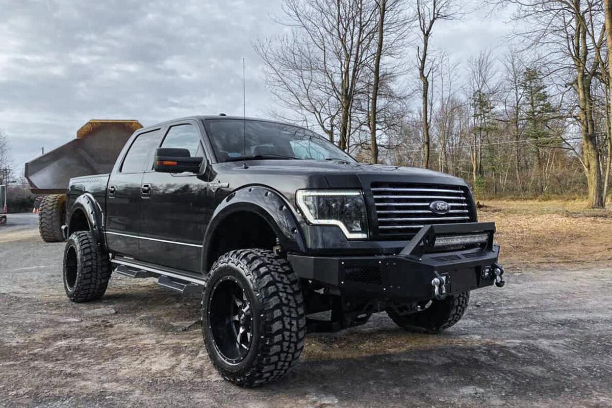 6 Inch Lift Kit for Ford F-150 4WD (2014) - Heavy Duty M1 Struts & Shocks 57540 | Off-Road Suspension Upgrade for Enhanced Performance & Ground Clearance