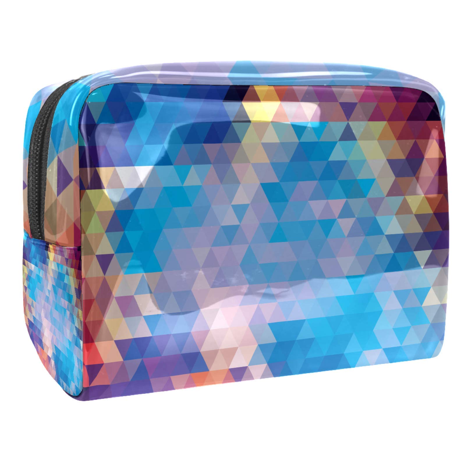 Portable Waterproof Makeup Bag with Zipper - Travel Toiletry Organizer for Women | Cosmetic Storage Pouch | Perfect for Travel, Gym, and Daily Essentials