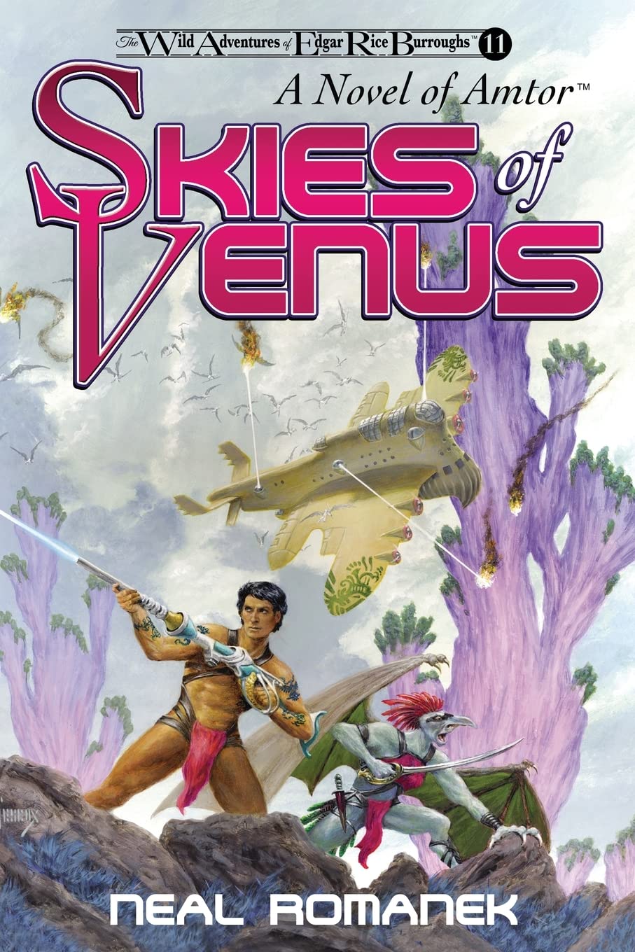 Skies of Venus: A Sci-Fi Adventure Novel of Amtor (The Wild Adventures of Edgar Rice Burroughs Book 11) - Perfect for Fantasy Readers & Edgar Rice Burroughs Fans