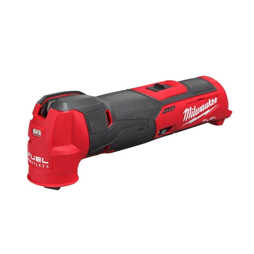 Milwaukee M12 FUEL Multi-Tool (4933472238) - Compact & Powerful Cordless Oscillating Tool for DIY, Woodworking, and Home Renovation Projects