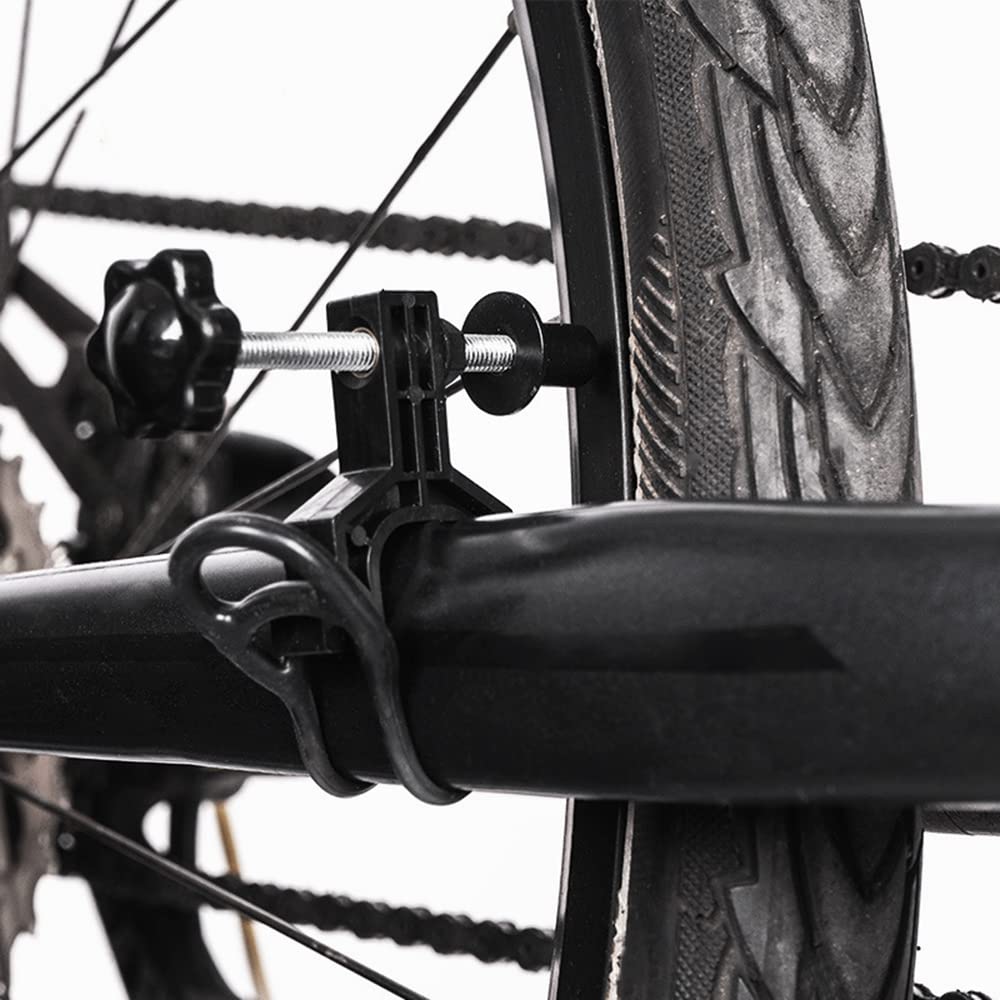 Mini Bicycle Wheel Truing Stand - Professional Bike Rim Adjustment Tool for MTB & Road Bikes | Essential Wheel Repair Kit for Cyclists & Mechanics | Perfect for Home Garage, Bike Shops & DIY Maintenance