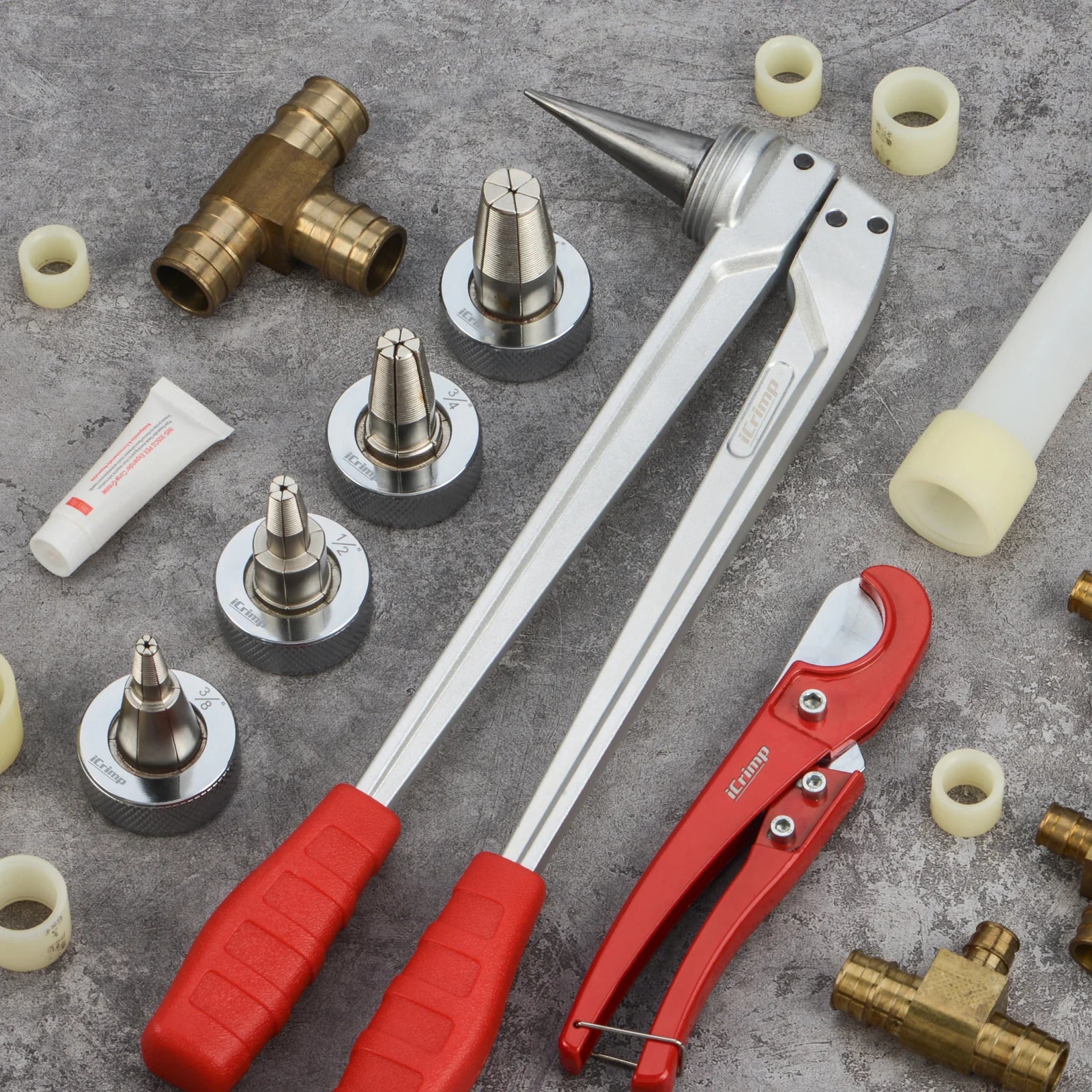 Professional PEX-A Expansion Tool Kit with 3/8