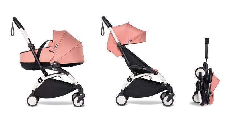 Stokke YOYO2 6+ Complete Baby Stroller with Bassinet - Lightweight Compact Travel Stroller for Toddlers & Newborns - Perfect for Air Travel, City Walks and Everyday Use