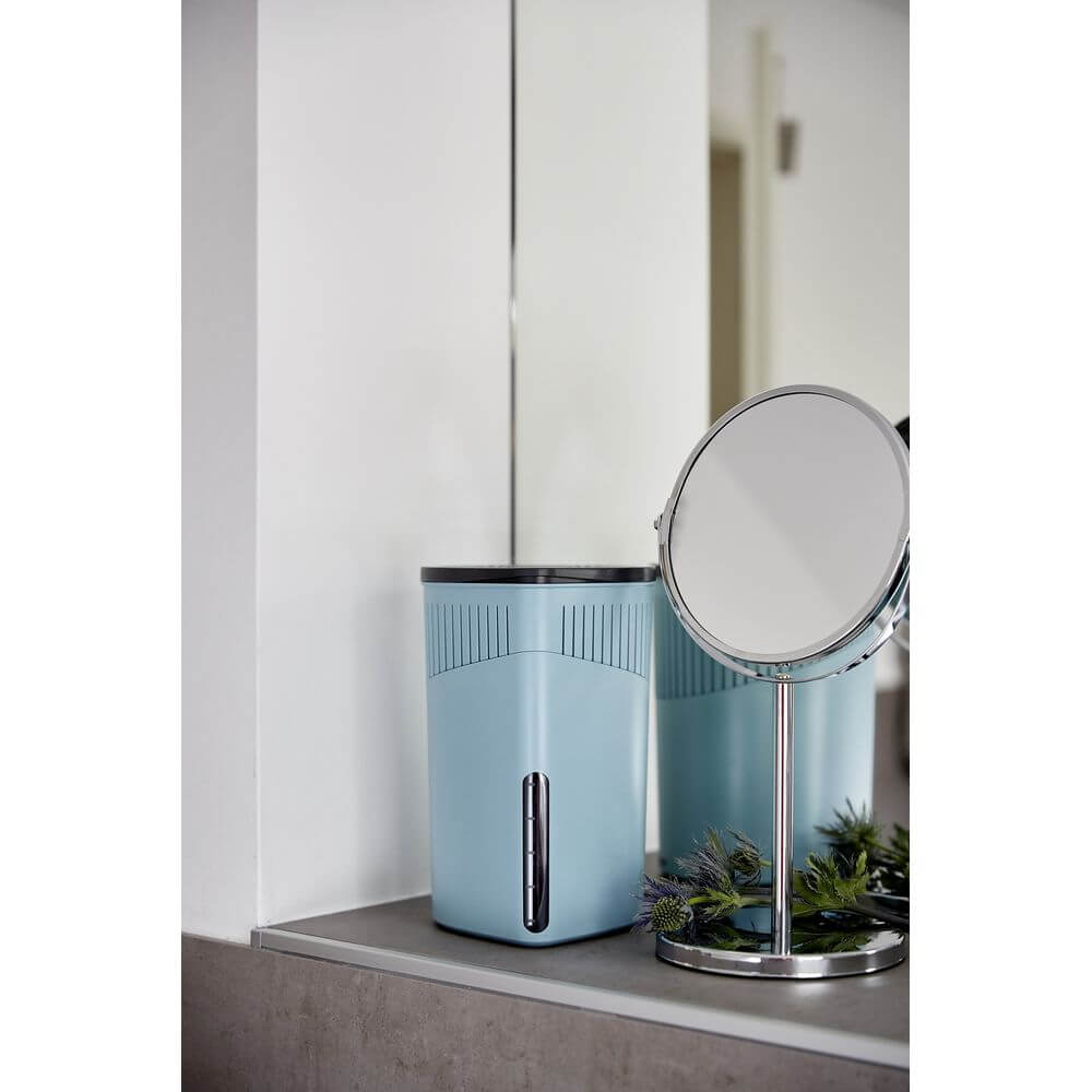 1000g Refillable Drop Dehumidifier with Rose Scent - Compact Moisture Absorber for Closets, Bathrooms & Basements - Reusable Air Freshener for Home & Office