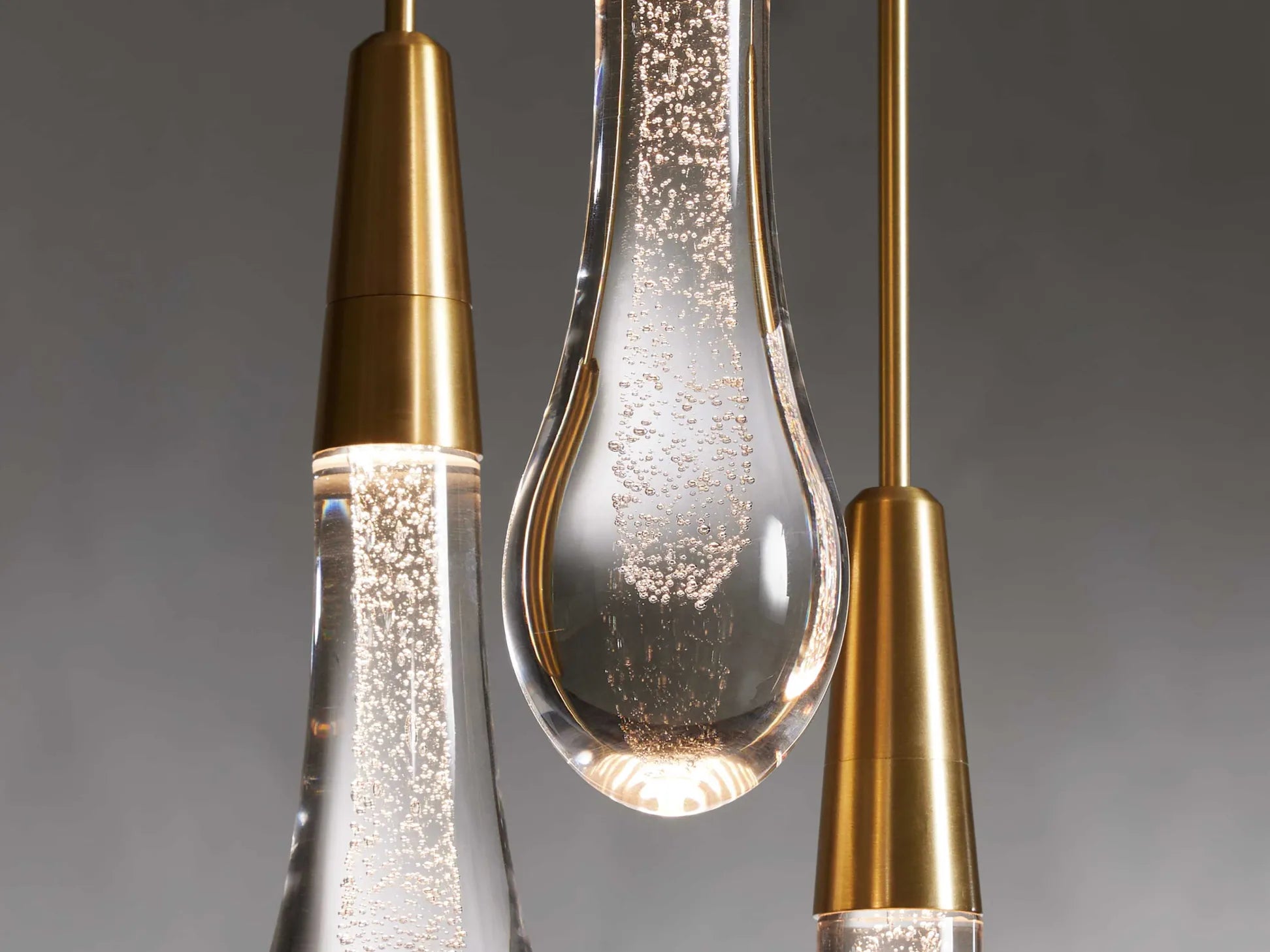 Elegant Solitaire Linear Chandelier - 37'', 50'', 70'', 87'' Sizes - 120W LED Lighting Fixture for Modern Dining Room, Kitchen Island & Living Room Decor