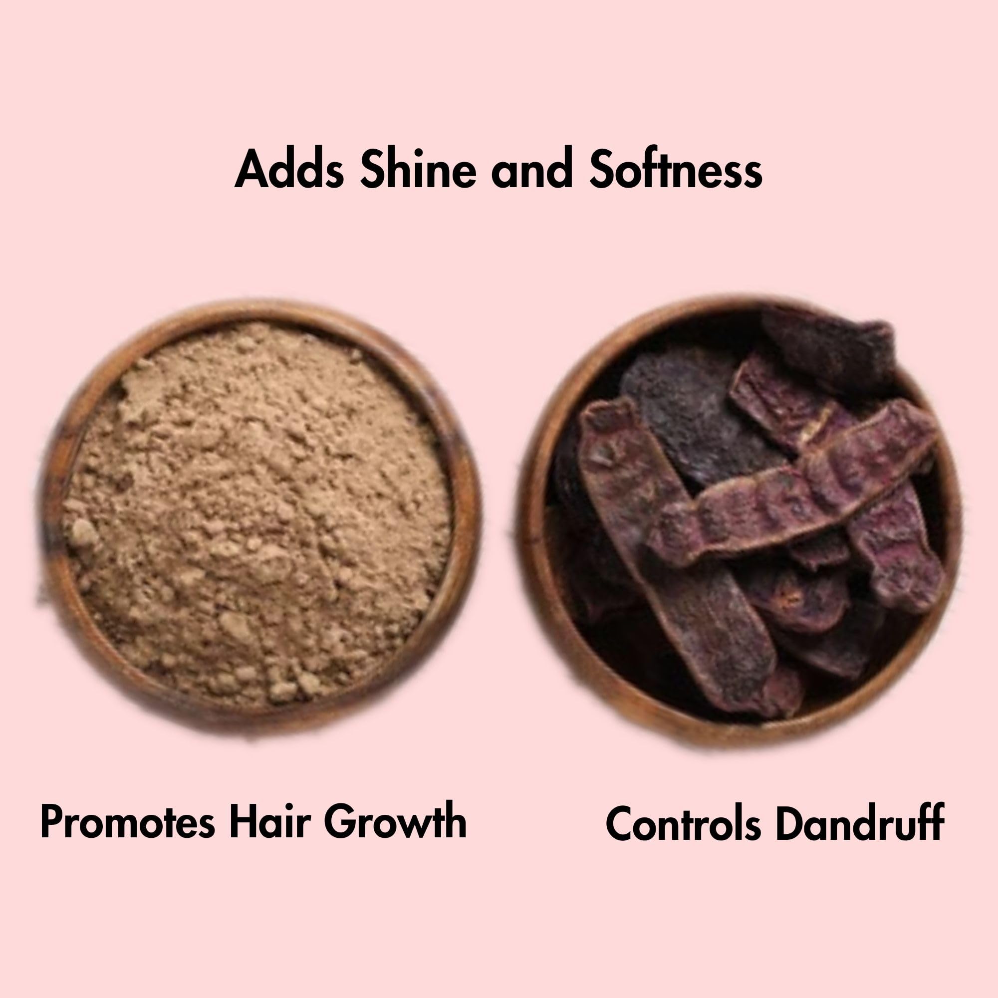 Natupure Reetha Powder for Hair Growth & Scalp Care | 100% Natural Shampoo Alternative, Chemical-Free, Vegan (500g) - Perfect for DIY Hair Masks & Ayurvedic Treatments