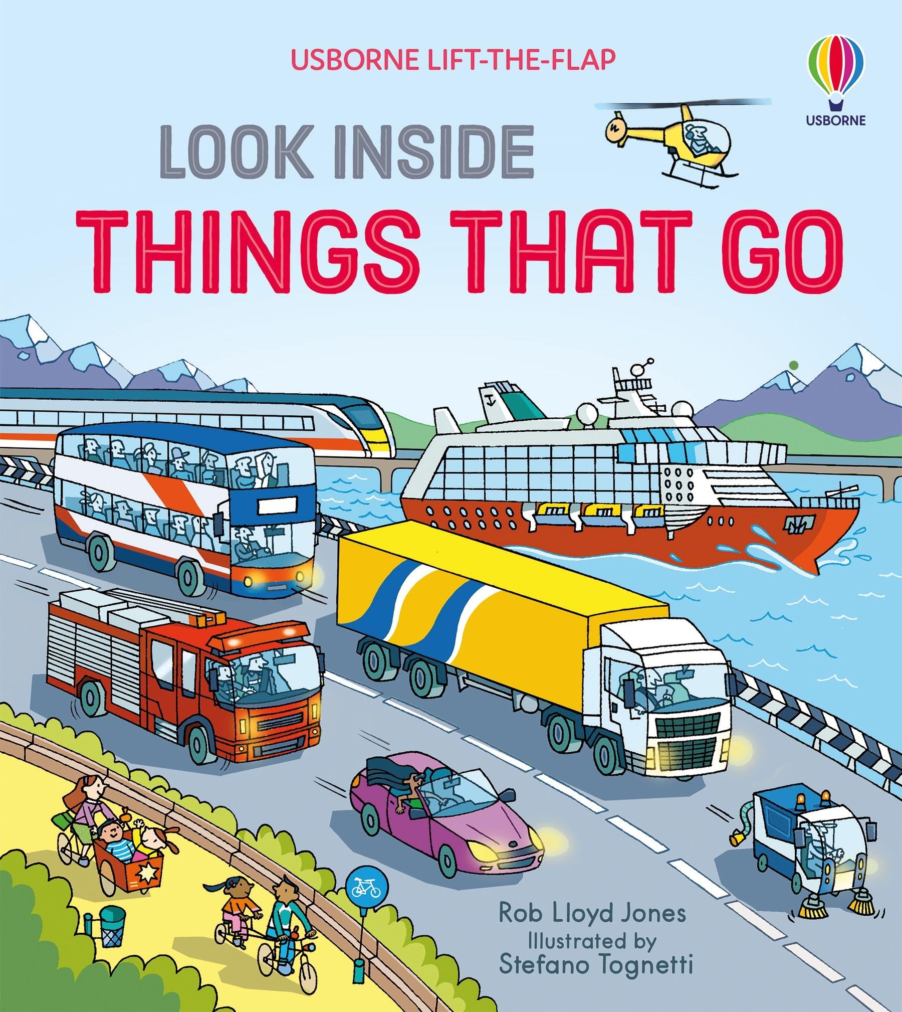 Look Inside Things That Go - International Edition | Children's Educational Board Book About Vehicles | Perfect for Preschool Learning & Bedtime Reading