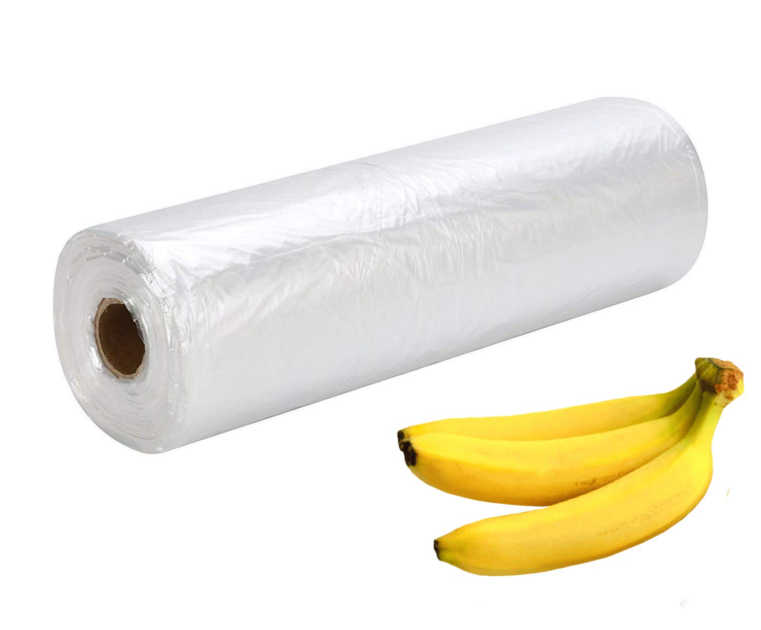 APQ Clear Plastic Produce Bags Roll - 72