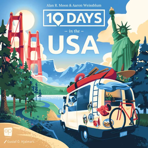 10 Days in the USA: Travel Guide & Itinerary Planner for American Road Trips and City Exploration | Perfect for Tourists, Backpackers, and Adventure Seekers
